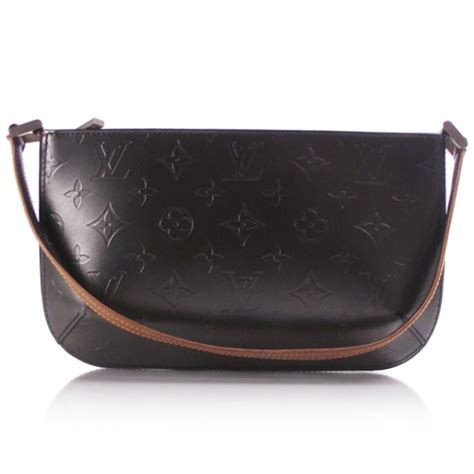 LOUIS VUITTON Mat Monogram Fowler Black 